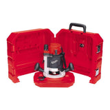 Milwaukee 1-3/4 Max HP BodyGrip Fixed-Base Router Kit, 11A, 24,000 RPM, 1/2 in. Collet (Model 5615-21)