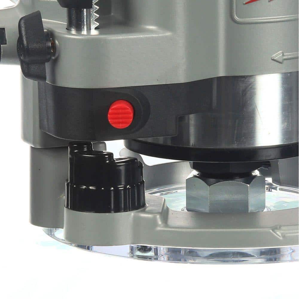Milwaukee 2-1/4 Max HP EVS Multi-Base Router Kit with Plunge Base & BodyGrip Fixed Base, 8-ft Cord