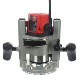 Milwaukee 2-1/4 Max HP EVS Multi-Base Router Kit with Plunge Base & BodyGrip Fixed Base, 8-ft Cord