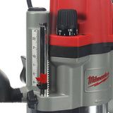 Milwaukee 2-1/4 Max HP EVS Multi-Base Router Kit with Plunge Base & BodyGrip Fixed Base, 8-ft Cord