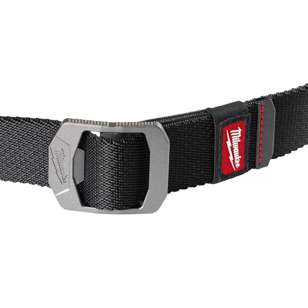 Milwaukee Large FREEFLEX Nylon Webbing 1.5" Belt