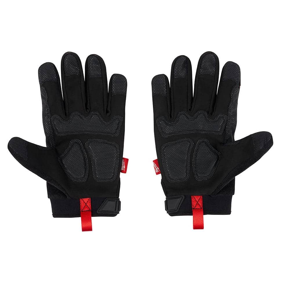 Milwaukee Small Demolition Gloves, Touchscreen-Enabled (3-Pack)