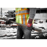 Milwaukee X-Large Red Latex Level 3 Cut Resistant Insulated Winter Dipped Work Gloves (2-Pack)