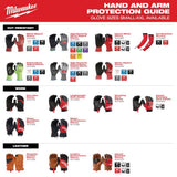 Milwaukee Large Winter Performance Work Gloves, Size L, Waterproof, SMARTSWIPE, 60g Insulation