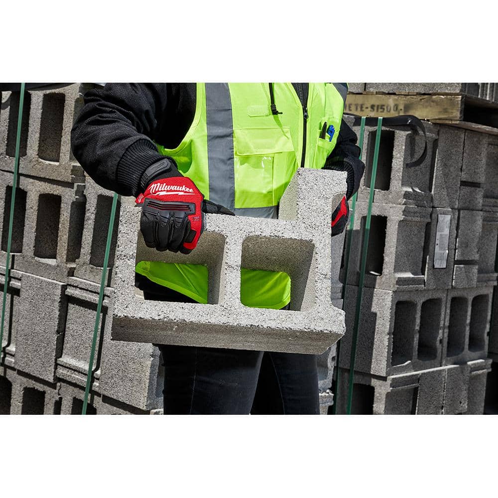 Milwaukee XX-Large Winter Demolition Gloves, 2XL — Waterproof, Insulated, SMARTSWIPE