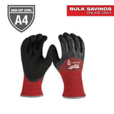 Milwaukee X-Large Red Latex A4 Cut-Resistant Insulated Winter Dipped Work Gloves (2-Pack)