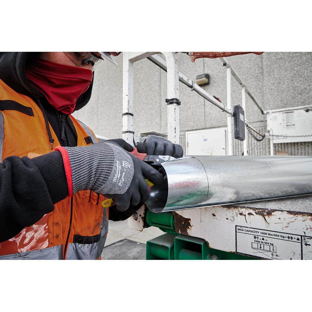 Milwaukee XX-Large Red Latex Level 5 Cut Resistant Insulated Winter Dipped Work Gloves (12-Pack)
