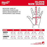 Milwaukee X-Large Black Nitrile Level 1 Cut Resistant Dipped Work Gloves (3-Pack)