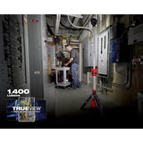 Milwaukee M12 12-Volt Lithium-Ion Cordless 1,400-Lumen ROCKET LED Stand Work Light with 6.0Ah M12 Battery (Model 2132-20 + 48-11-2460)