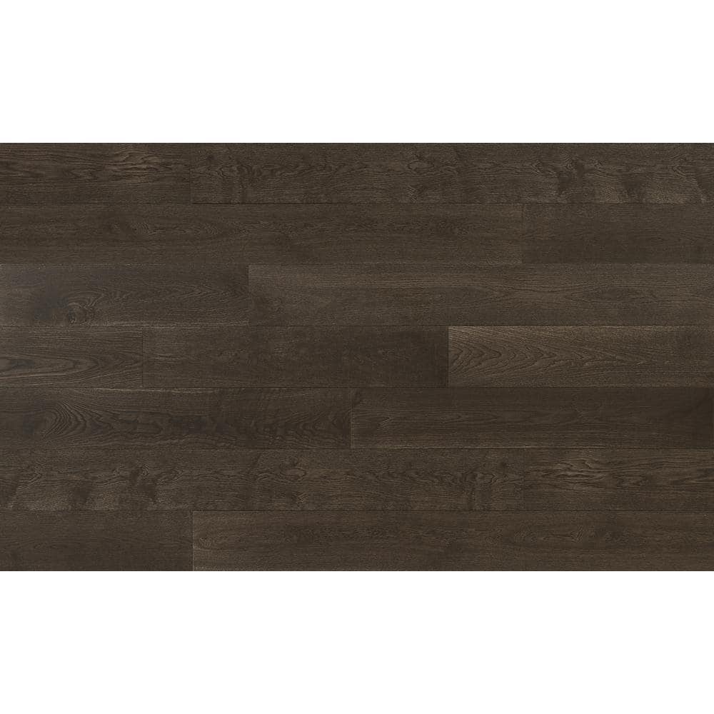ASPEN FLOORING Mink White Oak 9/16 in. T x 8.66 in. W Tongue and Groove Wire Brushed Engineered Hardwood Flooring (31.25 sqft/case)