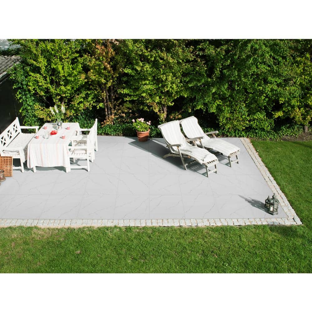 MSI Miraggio Gold 2 cm. x 24 in. x 24 in. Matte Porcelain Marble Look Paver Tile (240 sq. ft./Pallet)