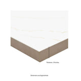 MSI Miraggio Gold 2 cm. x 24 in. x 24 in. Matte Porcelain Marble Look Paver Tile (240 sq. ft./Pallet)