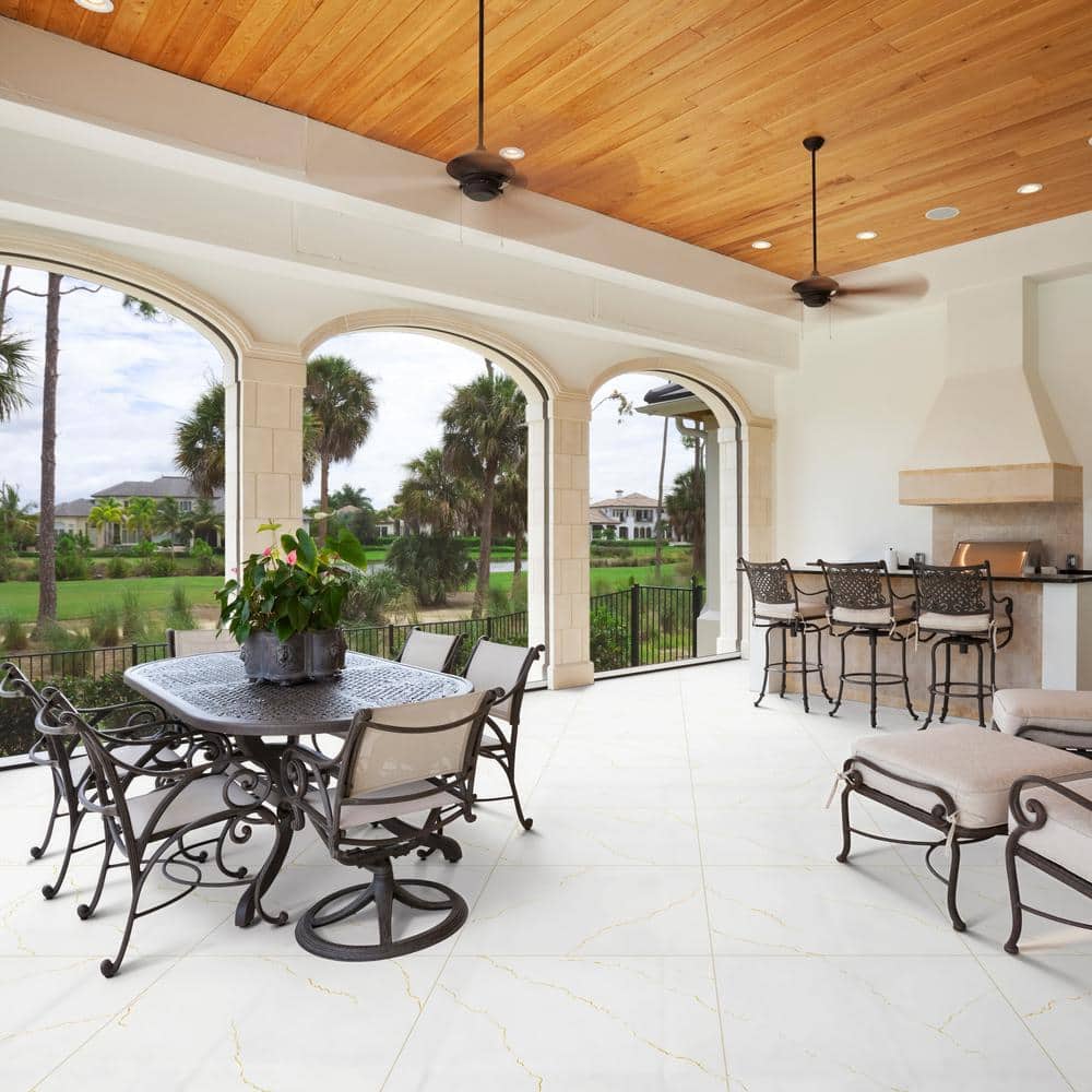 MSI 4 in. x 4 in. Miraggio Gold Take Home Tile Sample-Porcelain Paver Floor Tile