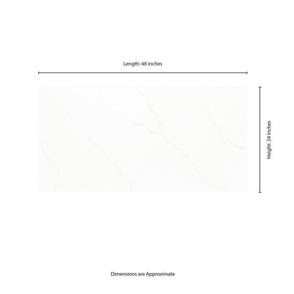 MSI Miraggio Gold 24 in. x 48 in. Matte Porcelain Floor and Wall Tile (608 sq. ft./Pallet)