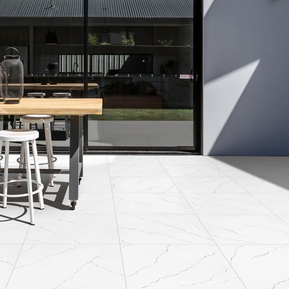 MSI Miraggio Gray 2 cm. x 24 in. x 24 in. Porcelain Paver Tile (8 Sq. Ft./Case)
