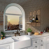 Merola Tile Lustre Beveled Antique Mirror 3 in. x 6 in. Glass Subway Wall Tile (10.95 sq. ft. / Case)