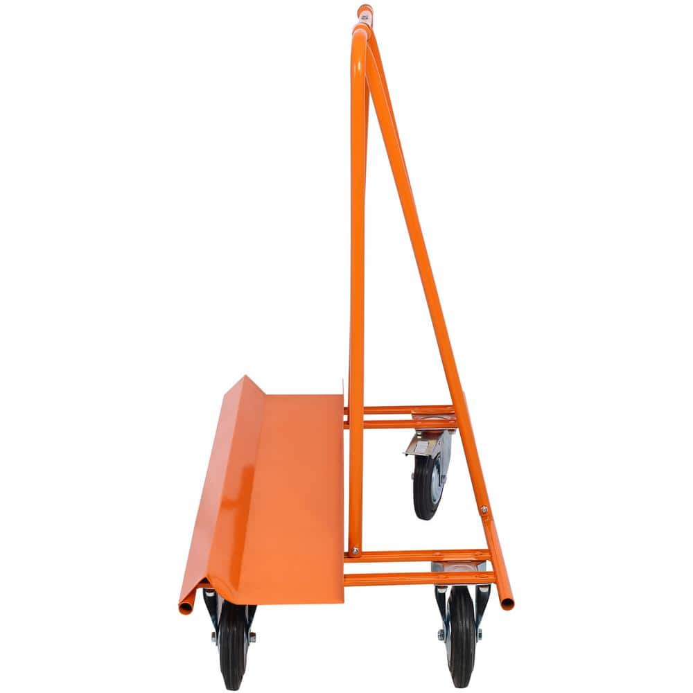 Miscool Ami Heavy-Duty Drywall Sheet Cart, Panel Dolly 1800 lbs. Load Capacity, Panel Service Cart, Casters with Brake