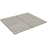 Daltile Bryne Mist 12 in. x 10 in. Glazed Ceramic Straight Joint Mosaic Tile (8.3 sq. ft./case)