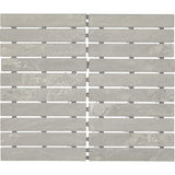 Daltile Bryne Mist 12 in. x 10 in. Glazed Ceramic Straight Joint Mosaic Tile (8.3 sq. ft./case)