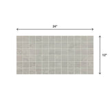Daltile Bryne Mist 12 in. x 24 in. Glazed Ceramic Mosaic Tile (24 sq. ft./case)