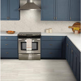 Marazzi Stonehollow 14 in. x 12 in. x 6.35 mm Mist Ceramic Herringbone Mosaic Floor and Wall Tile (0.67 sq. ft. per piece)