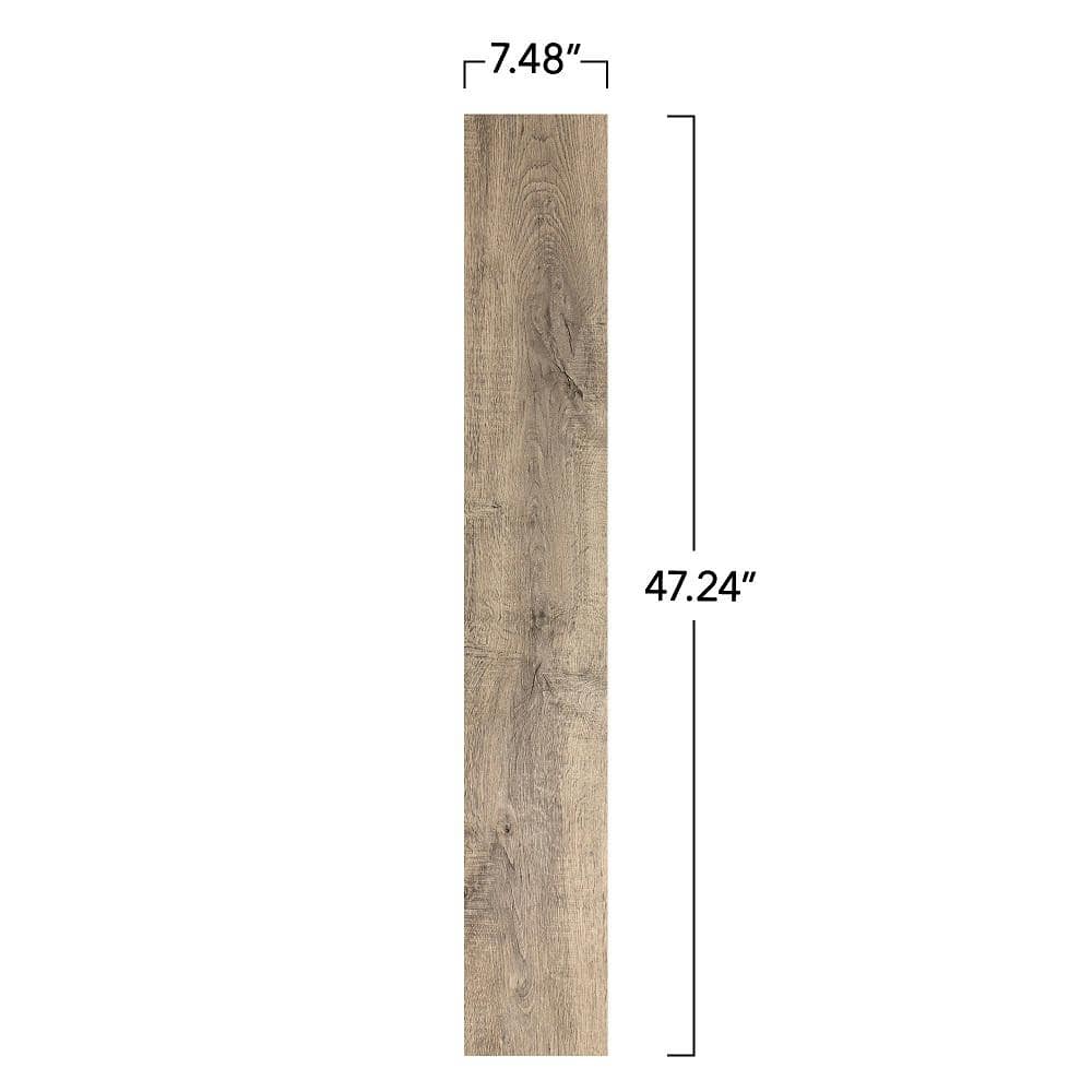 Pergo Outlast+ Mist Walters Oak 12 mm T x 7.4 in. W Waterproof Laminate Wood Flooring (19.63 sqft/case)