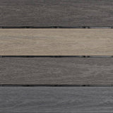 NewTechWood UltraShield Naturale 1 ft. x 1 ft. Quick Deck Outdoor Composite Deck Tile in Mixed Gray (10 sq. ft. per Box)