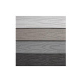 NewTechWood UltraShield Naturale 1 ft. x 1 ft. Quick Deck Outdoor Composite Deck Tile in Mixed Gray (10 sq. ft. per Box)