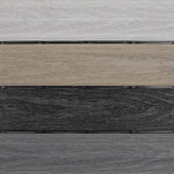 NewTechWood UltraShield Naturale 1 ft. x 1 ft. Quick Deck Outdoor Composite Deck Tile in Mixed Gray (10 sq. ft. per Box)