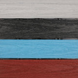 NewTechWood UltraShield Natural 1 ft. x 1 ft. Composite Quick Deck Outdoor Deck Tile in Mixed Rainbow (10 sq. ft. per Box)