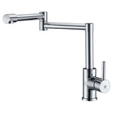 ANZZI Elysian 32.875-in x 20.75-in Satin Stainless Steel Single Bowl Farmhouse/Apron-Front Kitchen Sink All-in-One Kit with Pot Filler Faucet