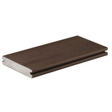 TimberTech Composite Legacy 1 in. x 6 in. x 1 ft. Grooved Mocha Composite Sample (Actual: 0.94 in. x 5.36 in. x 1 ft)