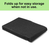 Mockins 39 in. x 36 in. Protective Non-Slip Car Roof Mat with Extra Cushioning - Black