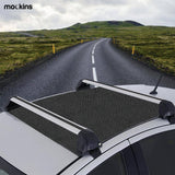 Mockins 39 in. x 36 in. Protective Non-Slip Car Roof Mat with Extra Cushioning - Black