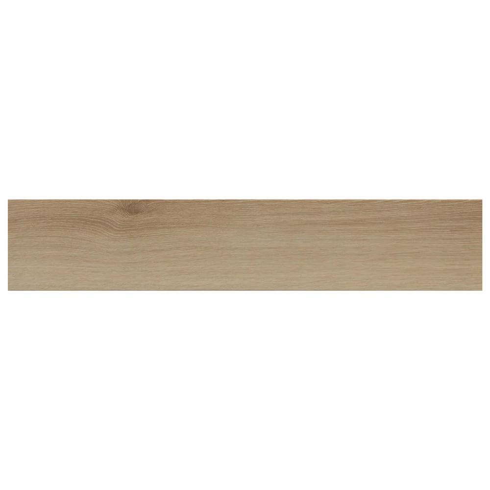 Modena Natural Beige 9 in. x 47 in. Matte Porcelain Floor Tile (11.75 sq. ft./Case)
