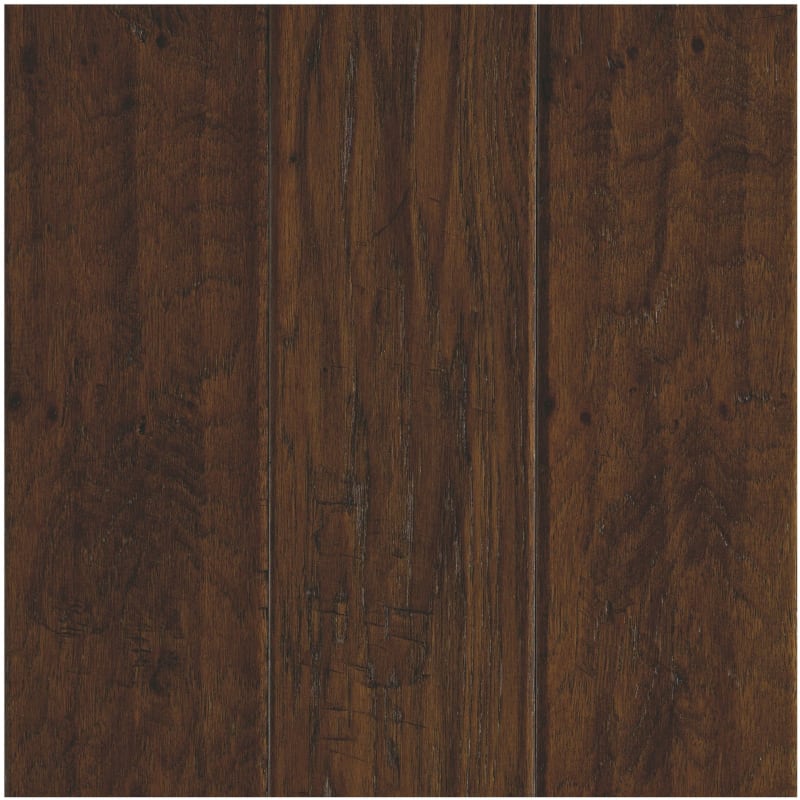 Mohawk Industries 5 in. Wide Engineered Hardwood Flooring, Handscraped Hickory Look – 23 sq ft/Carton