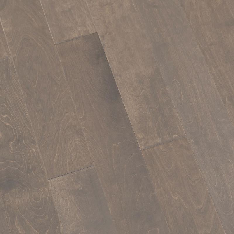 Mohawk Basics 5" Handscraped Engineered Birch Hardwood Flooring, 3/8" Thick, 5-Ply – 23 sq. ft. per Carton (Cafe Birch)