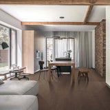 Mohawk Basics 5" Handscraped Engineered Birch Hardwood Flooring, 3/8" Thick, 5-Ply – 23 sq. ft. per Carton (Cafe Birch)