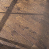 Mohawk Basics 5" Handscraped Engineered Birch Hardwood Flooring, 3/8" Thick, 5-Ply – 23 sq. ft. per Carton (Cafe Birch)