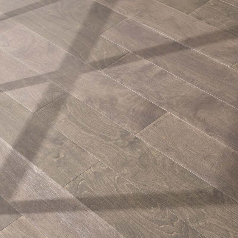 Mohawk Advance 6.5 in. Wire Brushed Engineered Yellow Birch Hardwood Flooring, 7‑Ply – 3/8 in. Thick – 26.15 Sq. Ft. per Carton (Butter Birch)