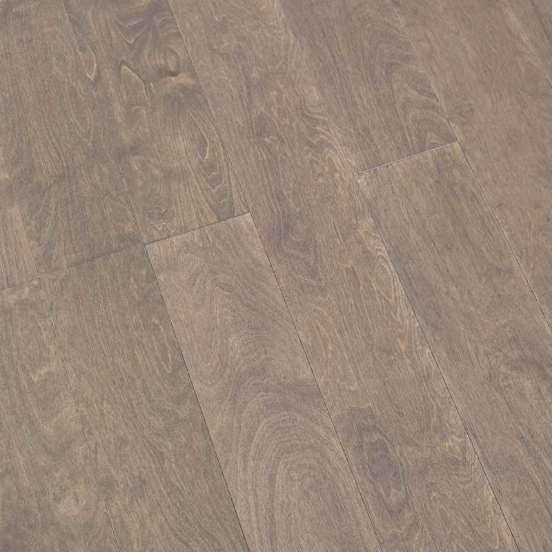 Mohawk Advance 6.5 in. Wire Brushed Engineered Yellow Birch Hardwood Flooring, 7‑Ply – 3/8 in. Thick – 26.15 Sq. Ft. per Carton (Butter Birch)