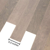 Mohawk Advance 6.5 in. Wire Brushed Engineered Yellow Birch Hardwood Flooring, 7‑Ply – 3/8 in. Thick – 26.15 Sq. Ft. per Carton (Butter Birch)