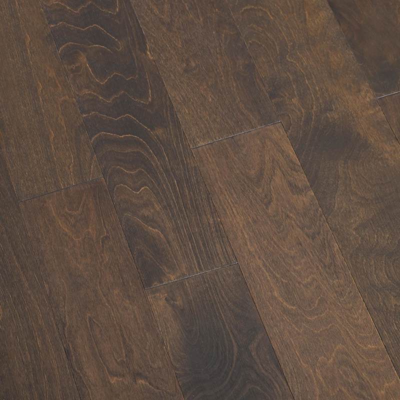 Mohawk Advance 6.5 in. Wire Brushed Engineered Yellow Birch Hardwood Flooring, 7‑Ply – 3/8 in. Thick – 26.15 Sq. Ft. per Carton (Butter Birch)