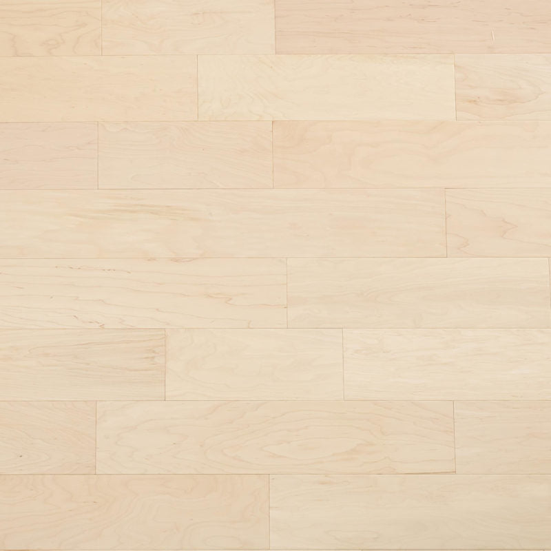 Mohawk Advance 6.5" Wide Handscraped Engineered Maple Hardwood Flooring, 3/8" Thick, 5-Ply – Sold by Carton (25.58 SF/Carton) – Canary Maple