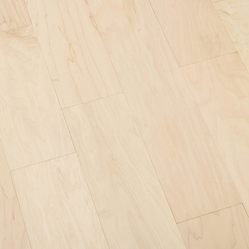 Mohawk Advance 6.5" Wide Handscraped Engineered Maple Hardwood Flooring, 3/8" Thick, 5-Ply – Sold by Carton (25.58 SF/Carton) – Canary Maple