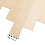 Mohawk Advance 6.5" Wide Handscraped Engineered Maple Hardwood Flooring, 3/8" Thick, 5-Ply – Sold by Carton (25.58 SF/Carton) – Canary Maple