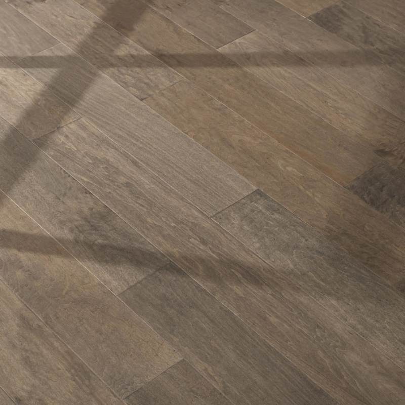Mohawk Advance 6.5" Wide Handscraped Engineered Maple Hardwood Flooring, 3/8" Thick, 5-Ply – Sold by Carton (25.58 SF/Carton) – Canary Maple