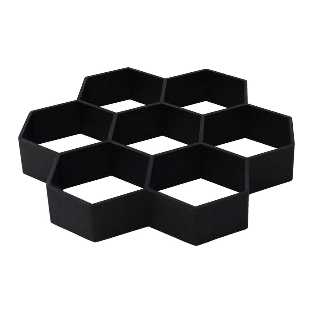 Yard Elements Concrete Stepping Stone Molds Reusable DIY Paver Pathway Maker for Gardens, Walkways, Outdoor Patios (Mold 6)
