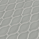 MSI Morning Fog 10.75 in. x 17 in. Glossy Ceramic Floor and Wall Tile (11.2 sq. ft./Case)