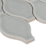 MSI Morning Fog 10.75 in. x 17 in. Glossy Ceramic Floor and Wall Tile (11.2 sq. ft./Case)